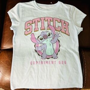 Disney Stitch Kids T-Shirt - Light Blue
